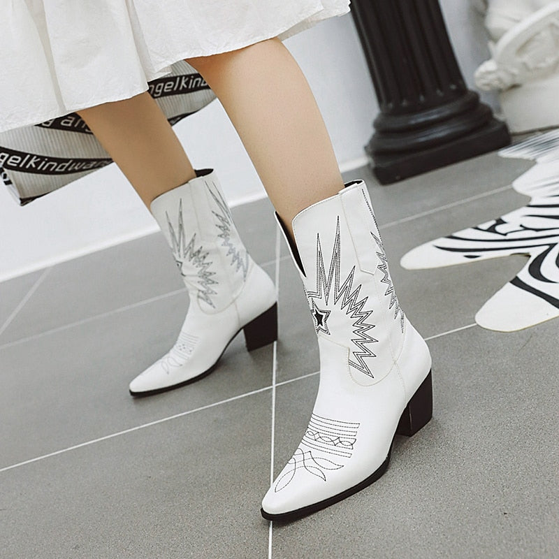 Star Bright Cowgirl Boots