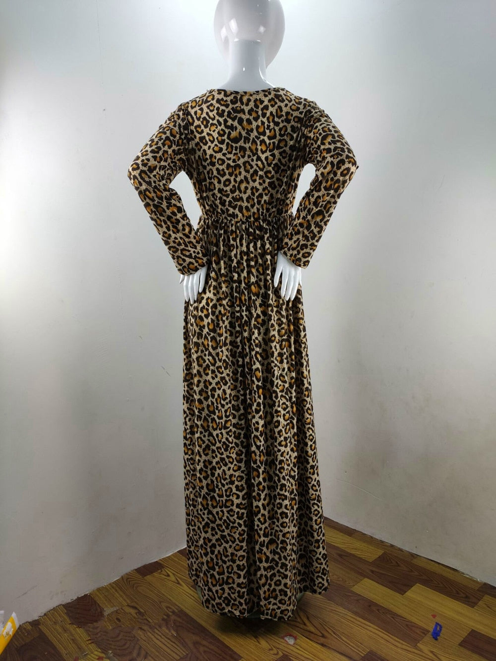 Leopard Print Maternity Dress