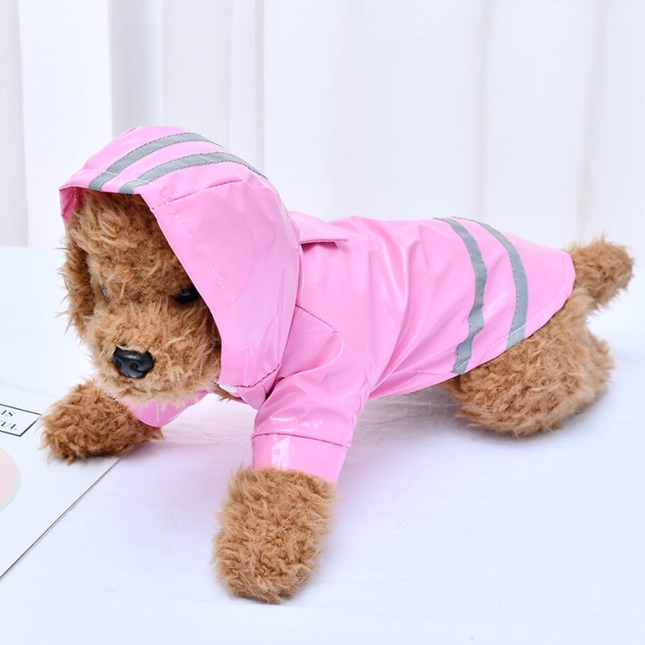 Pet Dog Reflective Strip Raincoat