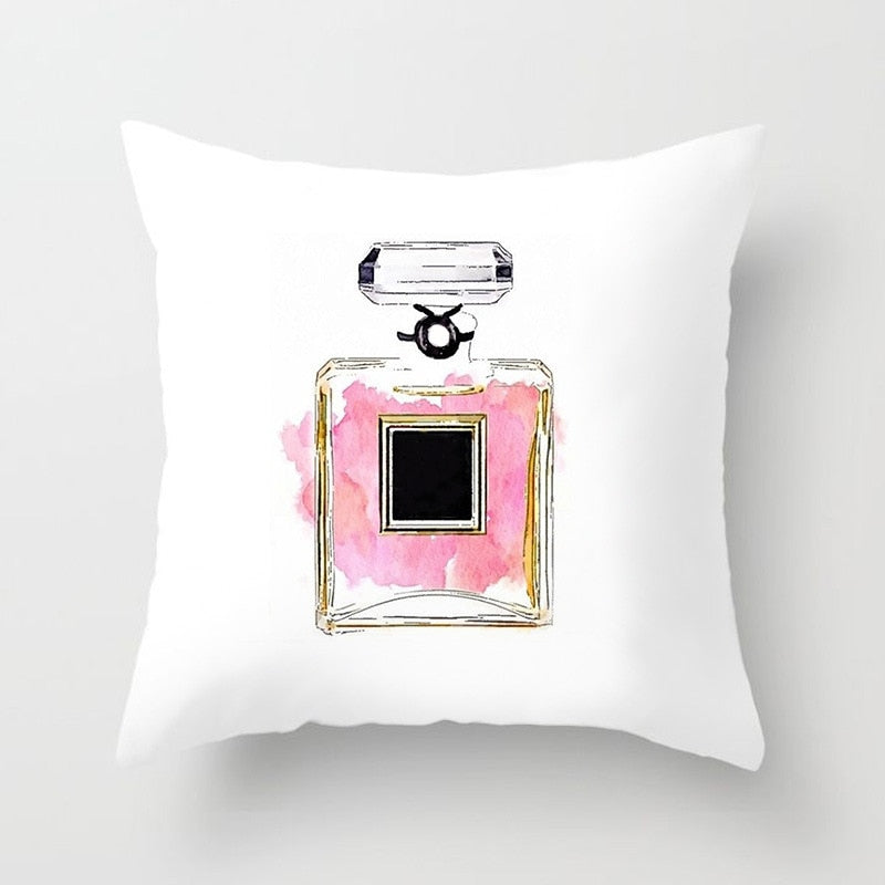 Fragrant Florals: Perfume & Bloom Pillow Case Collection