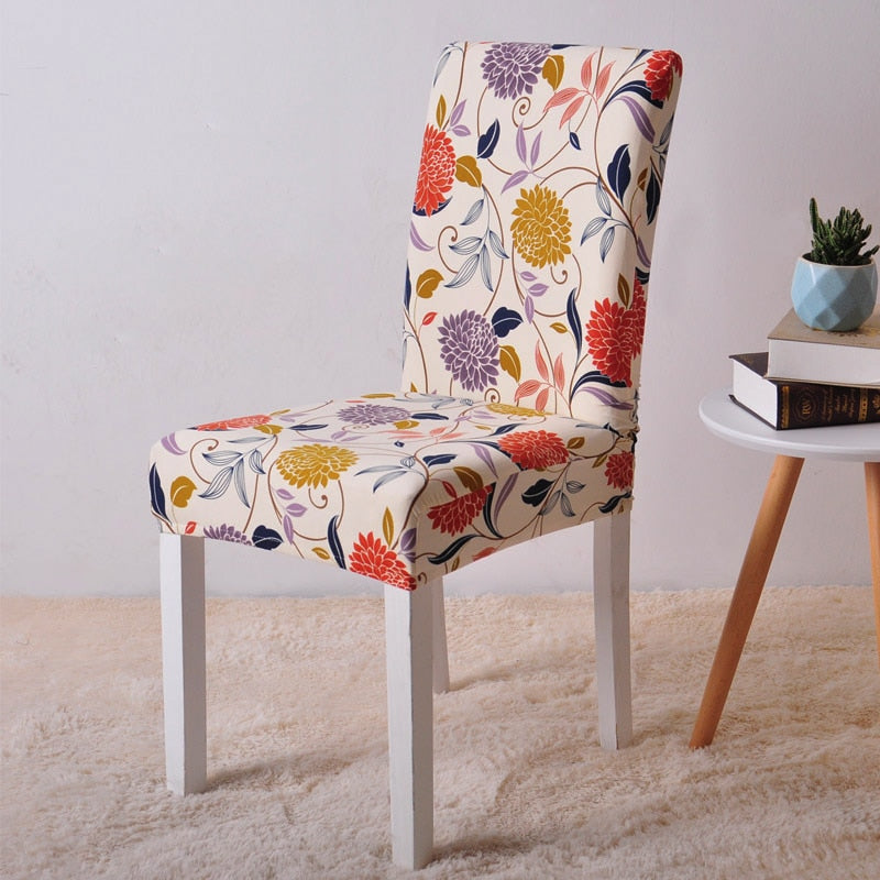 Dining Chair Multi Pattern Fabric Cover