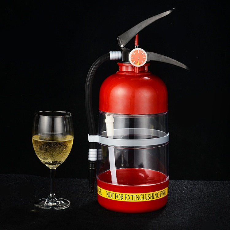 Fire Extinguisher Wine Dispenser