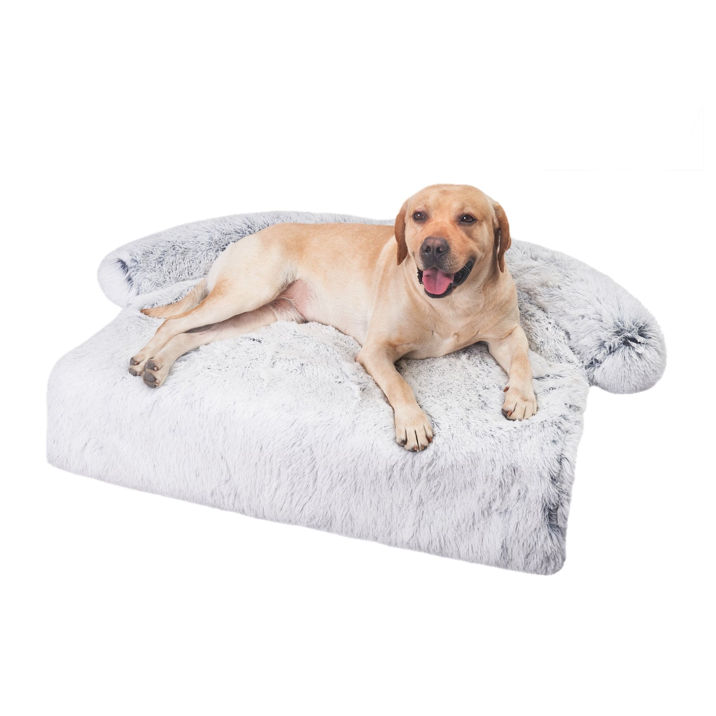 Washable Plush Pet Throw Bed