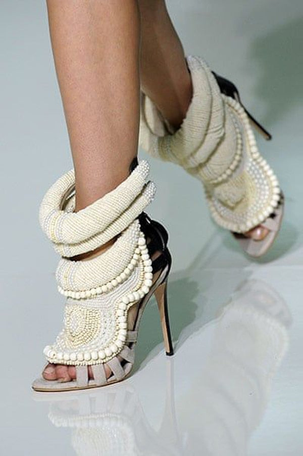 Pearls On My Feet Sandals