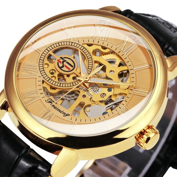 Men's 3D Hollow Engraved Deluxe Time Piece