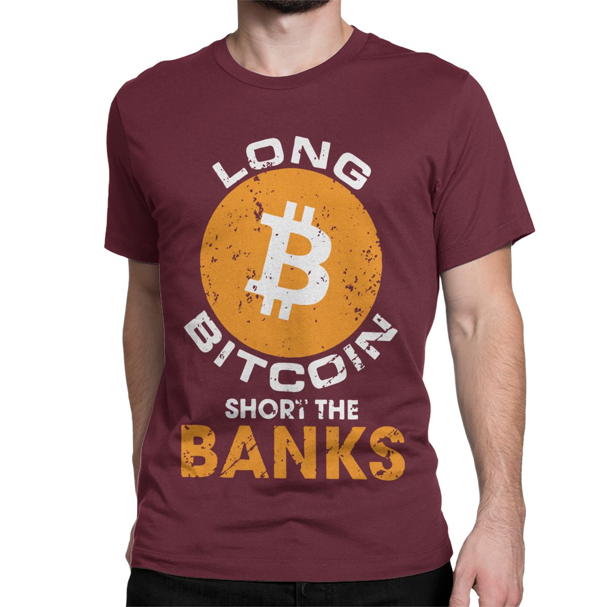 Bitcoin Maniac Men's T Shirts