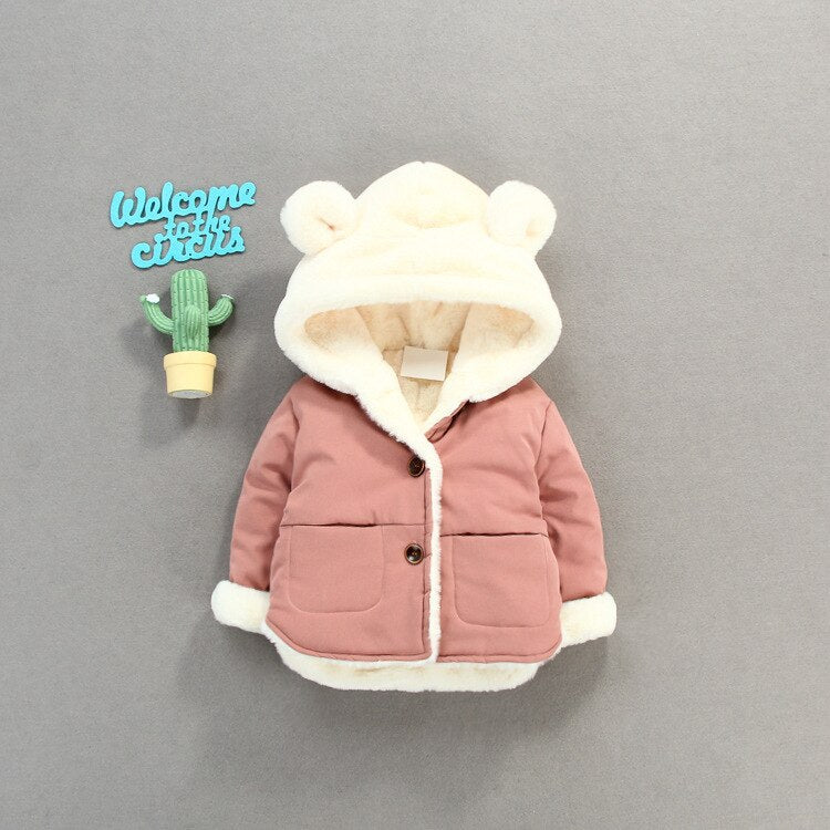 Baby & Toddler Warm Fleece Parka Jacket