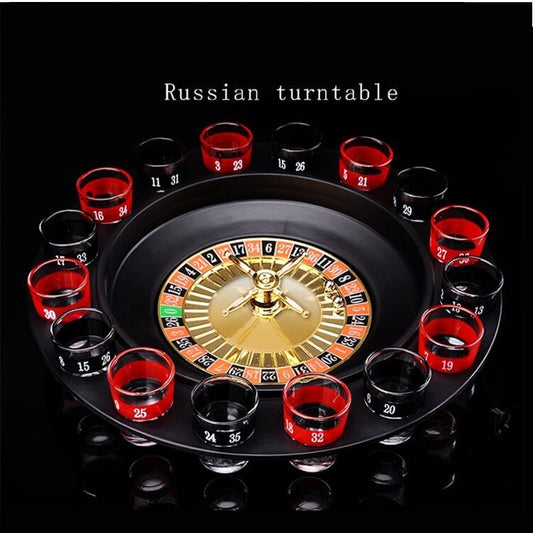 16 Shots Turntable Game Set