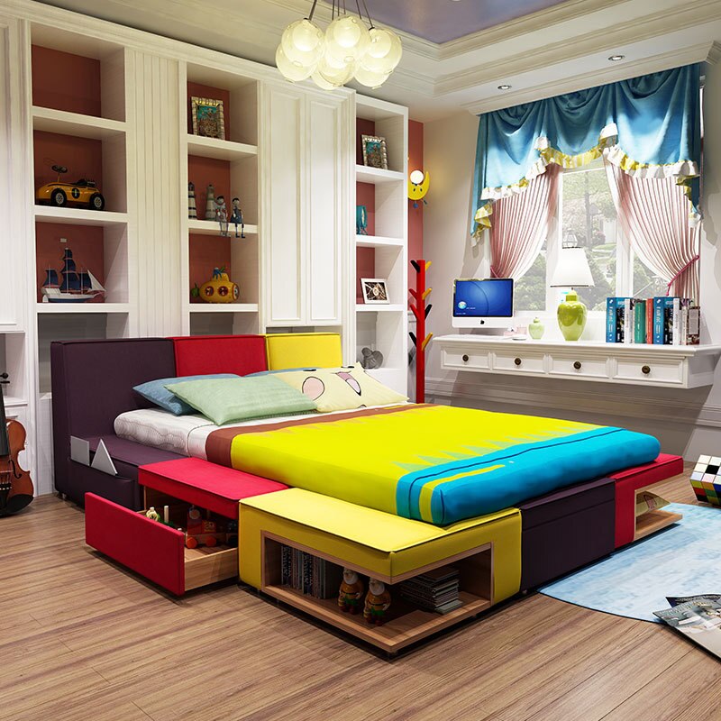 Colorful Kids Bedroom Set