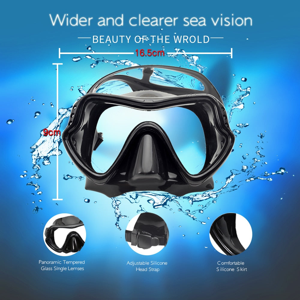 Scuba Diving Mask Snorkeling Set