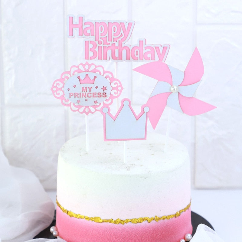 Birthday Princess Cake Decorations