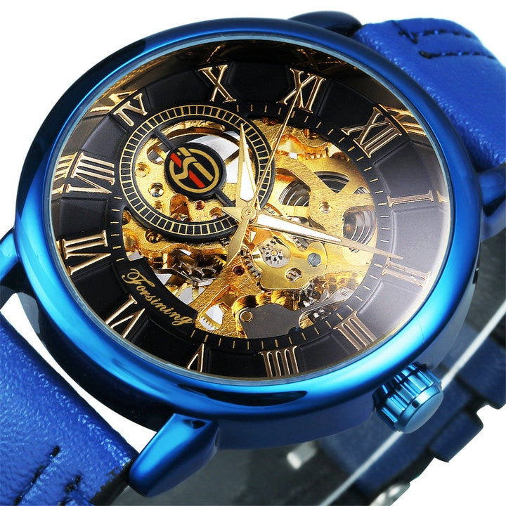 Men's 3D Hollow Engraved Deluxe Time Piece