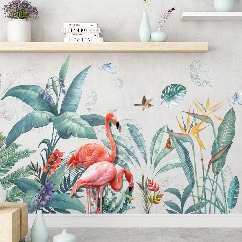 Tropical Wall Art Mural