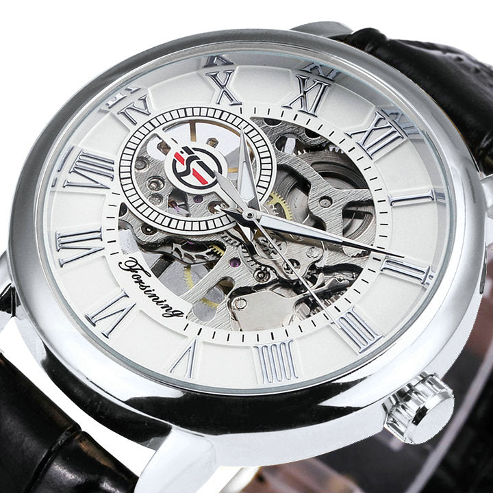 Men's 3D Hollow Engraved Deluxe Time Piece