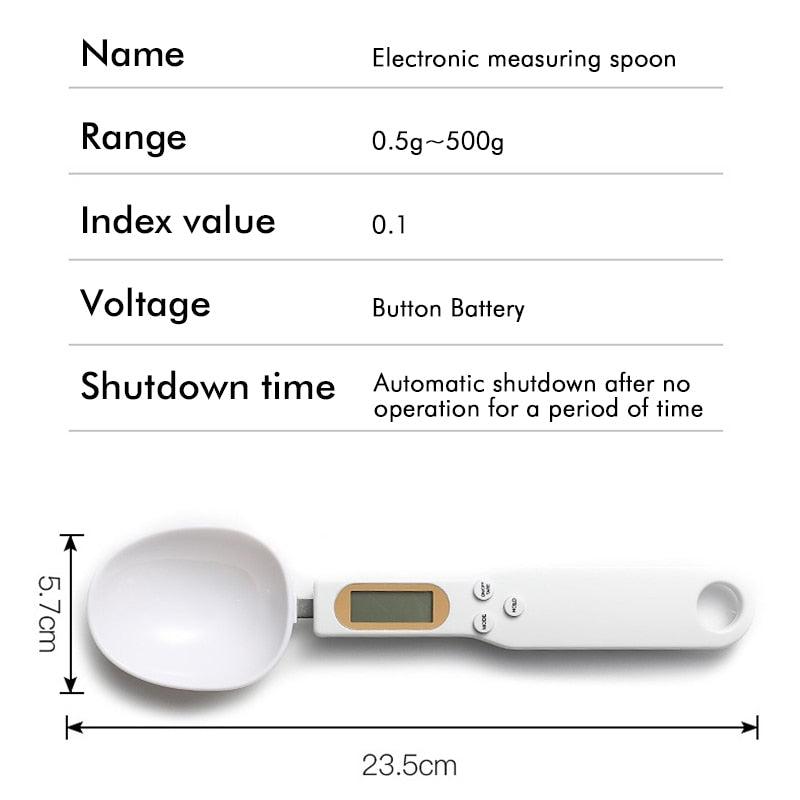 Digital Measuring Spoon For Kitchen