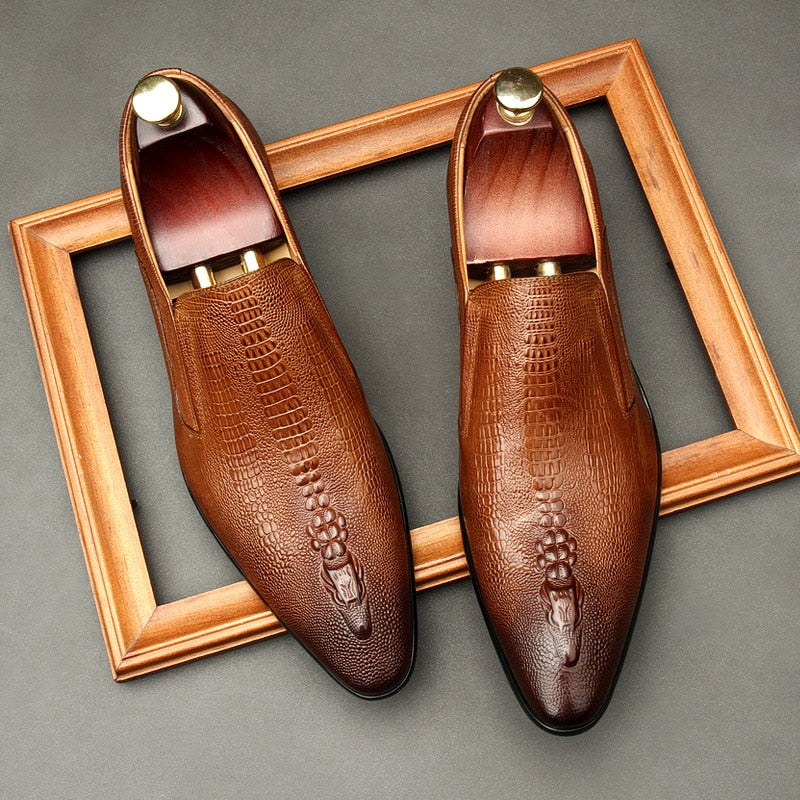 Men's Genuine Leather Dress Shoes