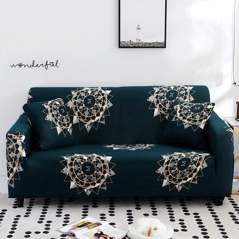 Modern Geometric Sofa Cover – Transform Your Living Room