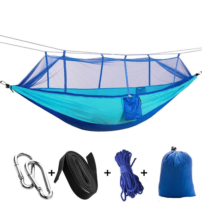 Outdoors Camping Hammock With Net Cover