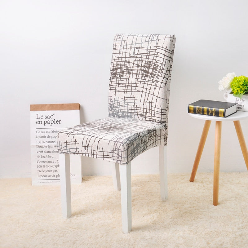 Dining Chair Multi Pattern Fabric Cover