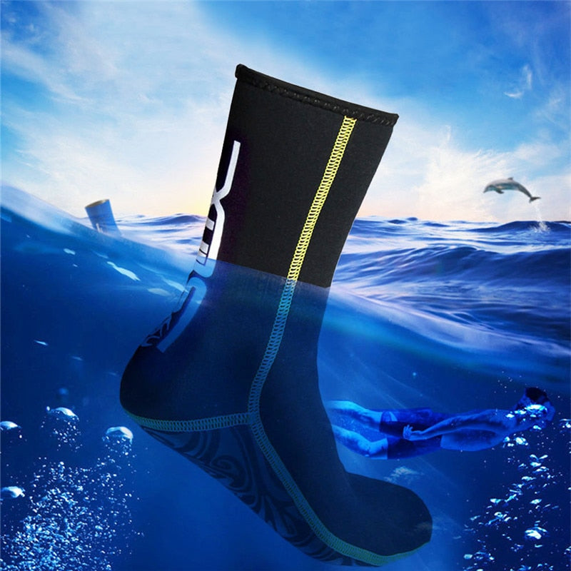 Men And Women Diving Flipper Socks