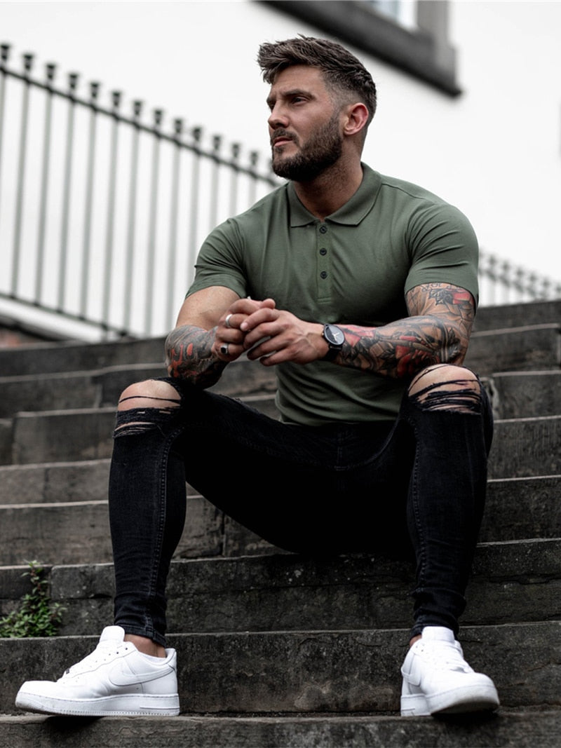 Men's Fitted Fashion T Shirt