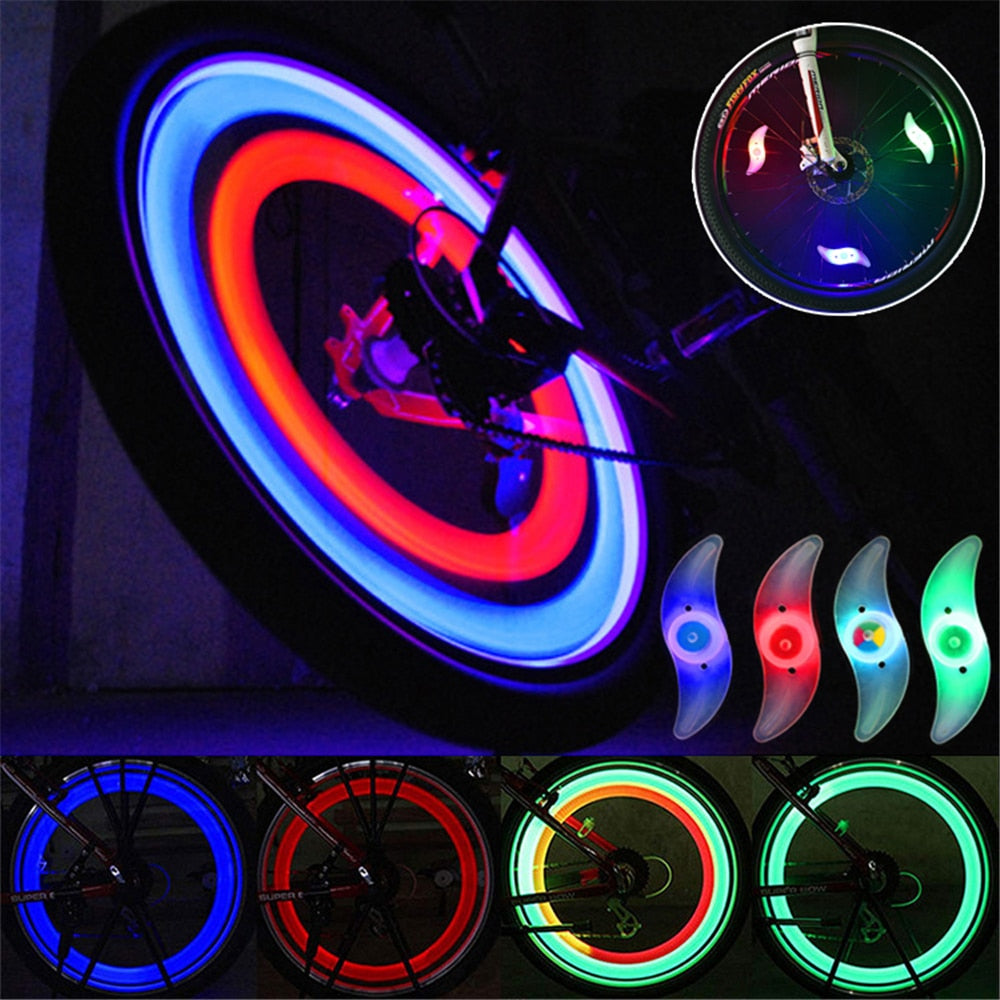 Safety FIrst Colorful Bicycle Wheel Light