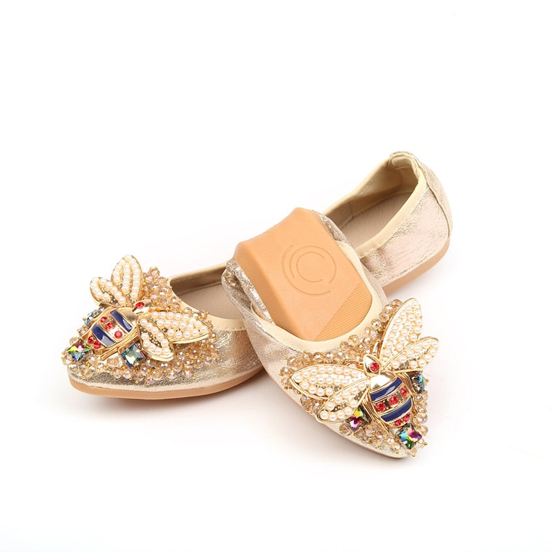 Precious Stones Ballerina Flats