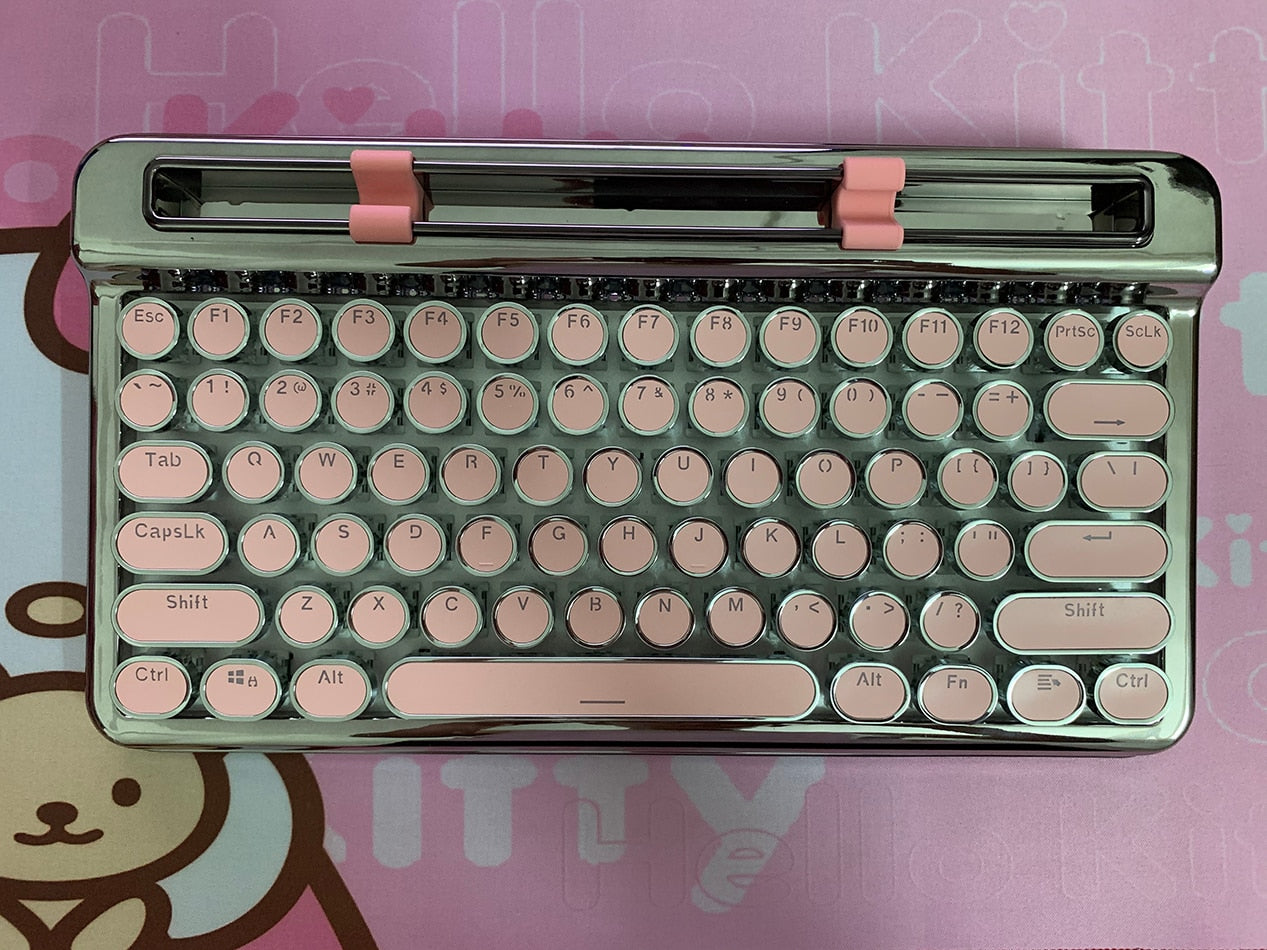 Vintage Style Typewriter Mechanical Keyboard