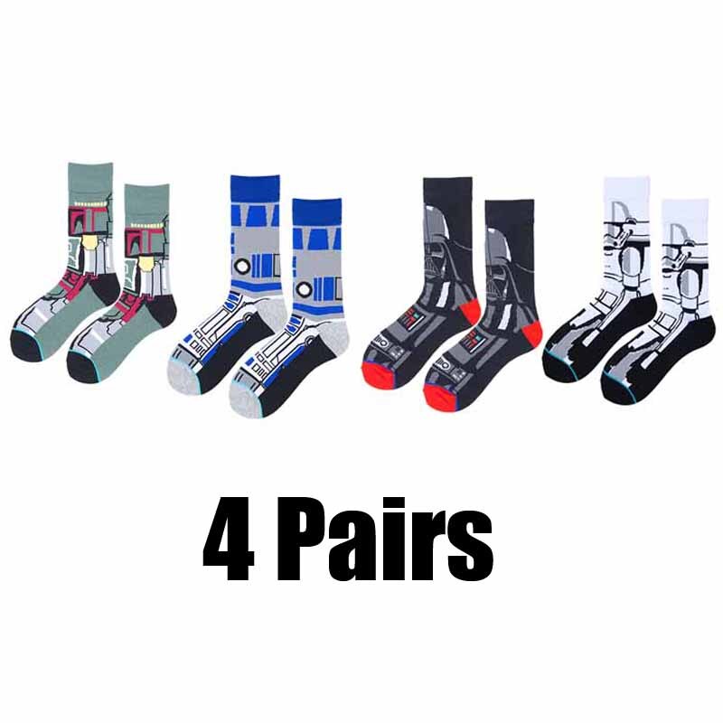 Star Wars Theme Cotton Socks