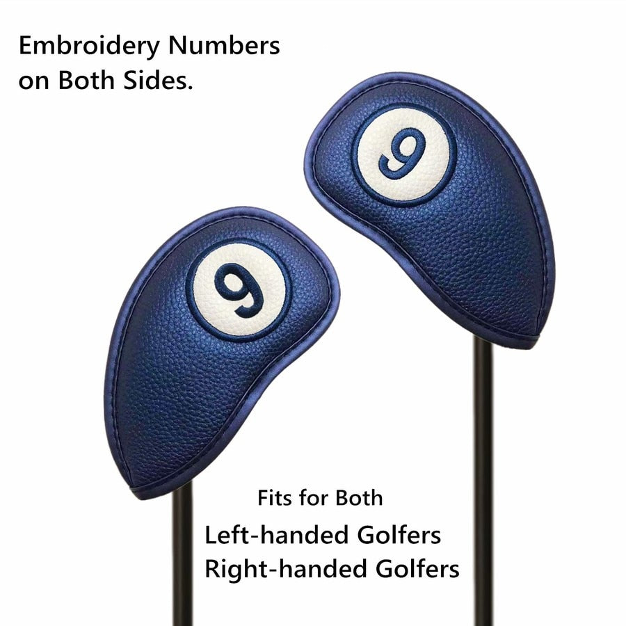 Numbered Magnetic Golf Head Covers