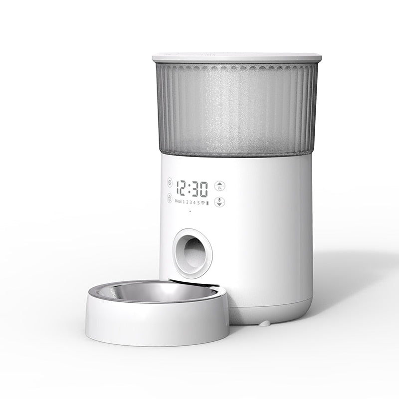 App Controlled Auto Pet Feeder With Camera