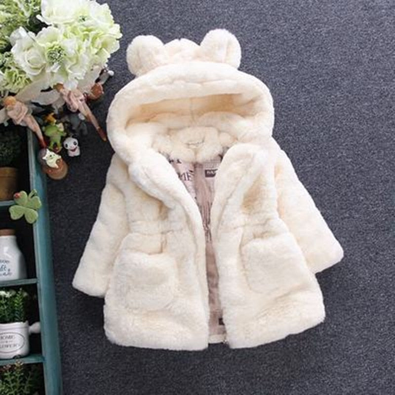 Kids Thick Plush Winter Coat