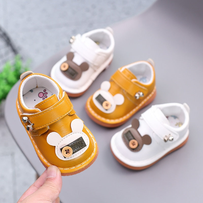 Newborn Baby Leather Moccasins