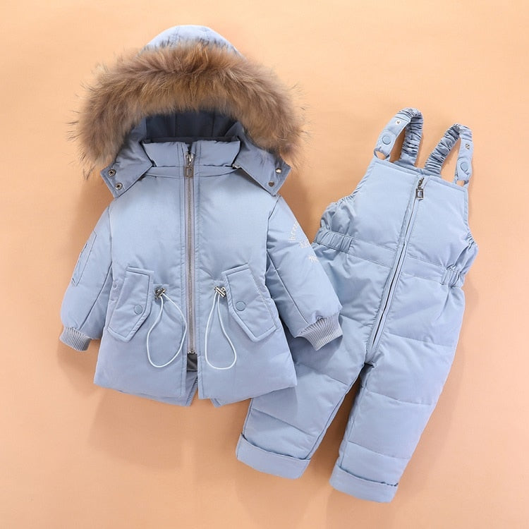 Two Piece Winter Baby Snowsuit