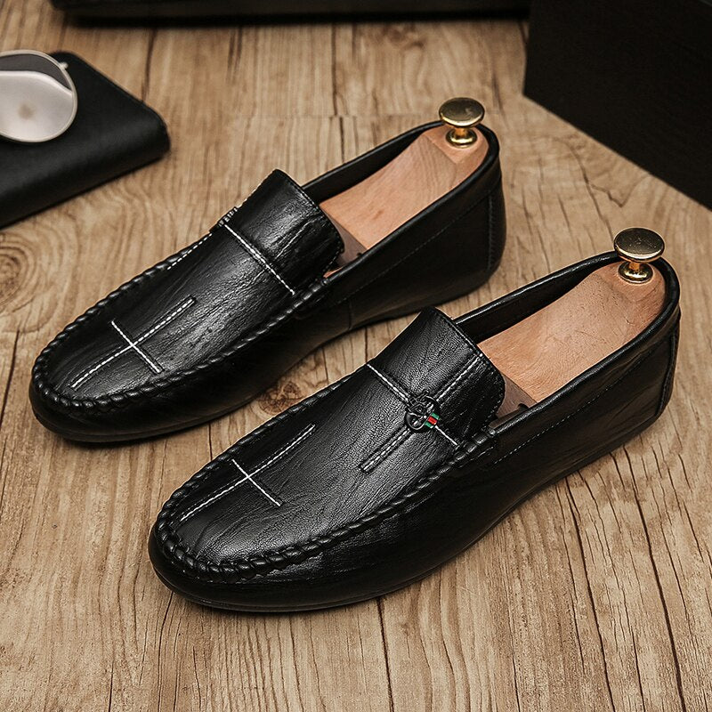 Deluxe Stylish Men Suede Loafer Shoes