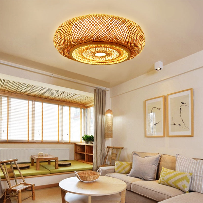 Bamboo Ceiling Lamp