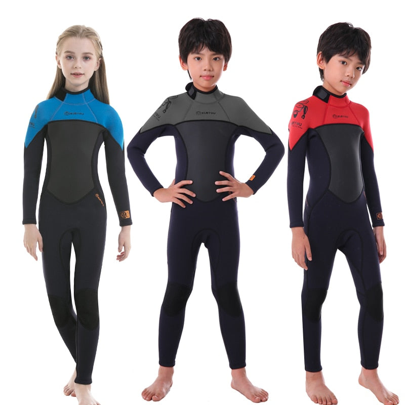 Girls And Boys Swimwear For Scuba Diving And Surfing