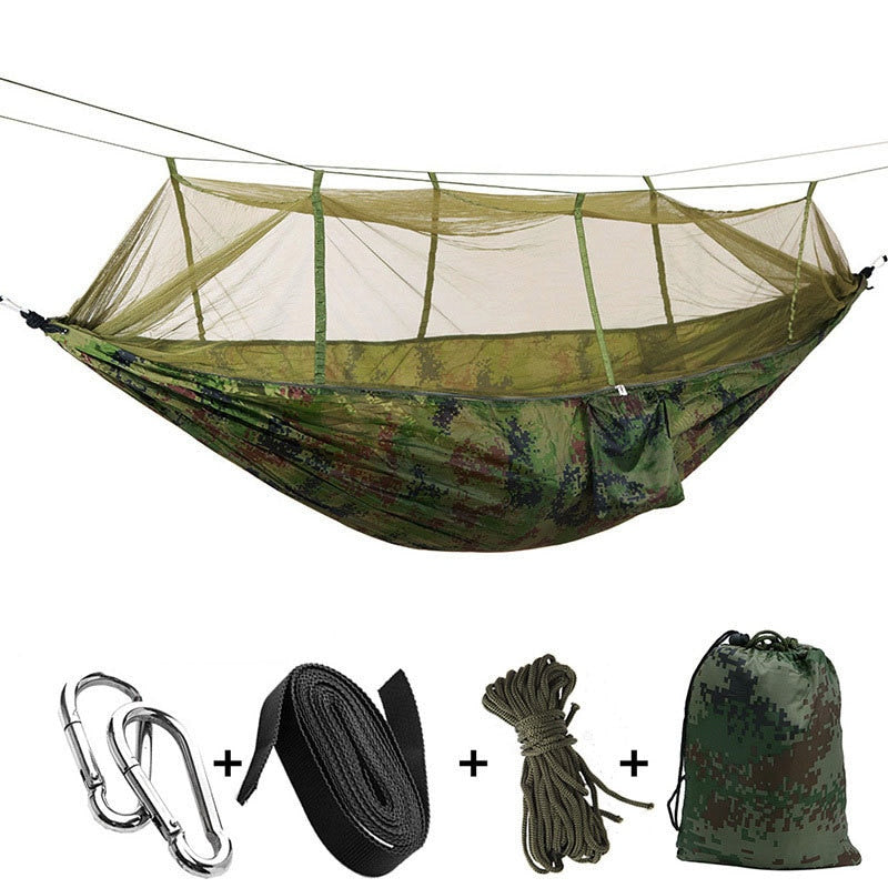 Outdoors Camping Hammock With Net Cover