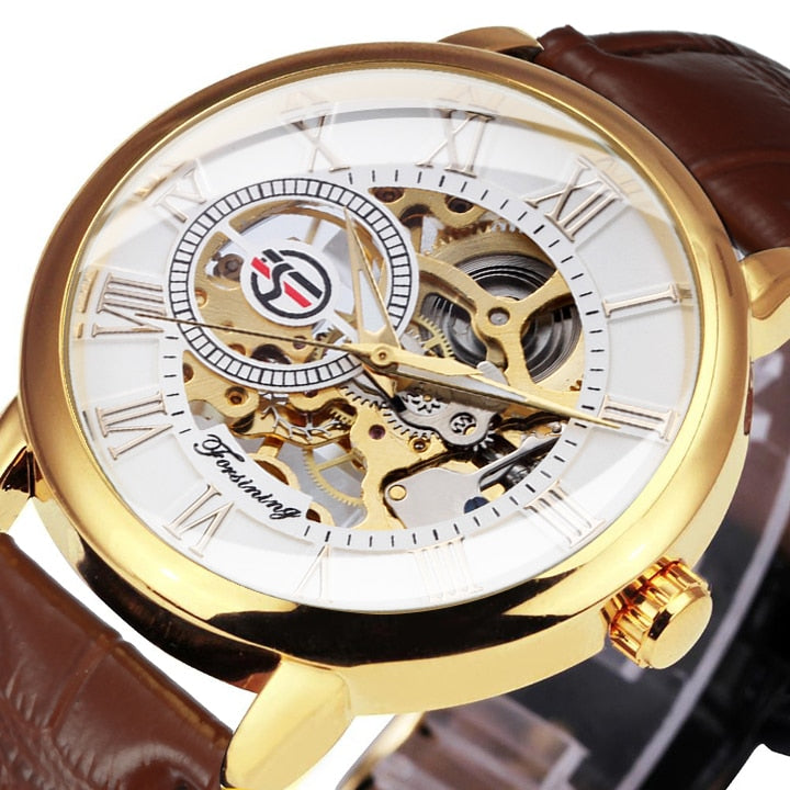 Men's 3D Hollow Engraved Deluxe Time Piece