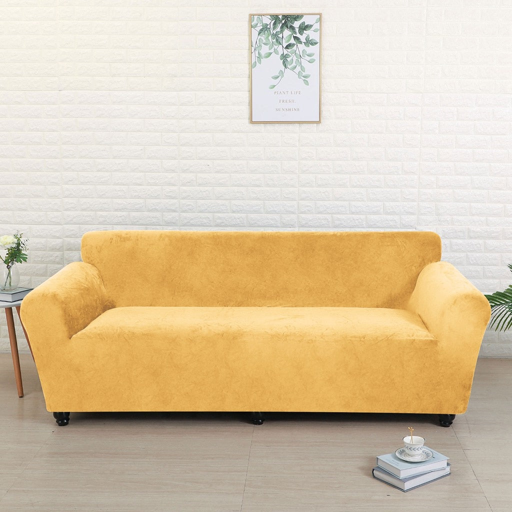 Deluxe Velvet Sofa Cover