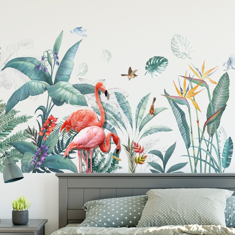 Tropical Wall Art Mural