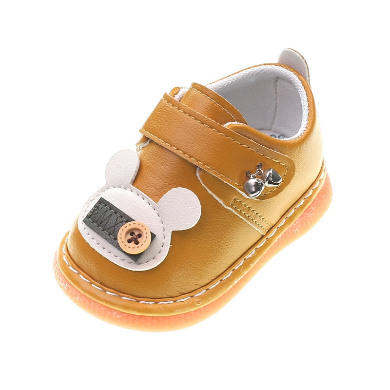 Newborn Baby Leather Moccasins