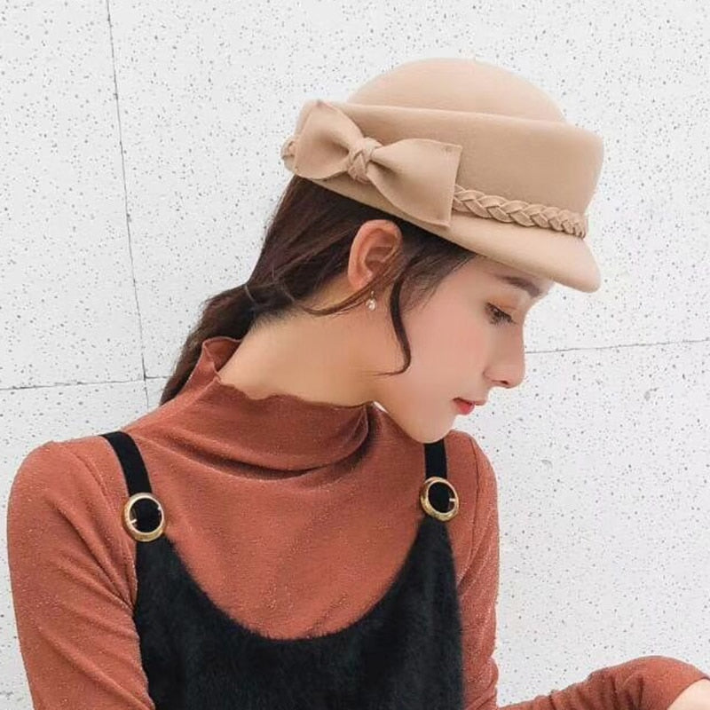 French Beret Fedora Hat