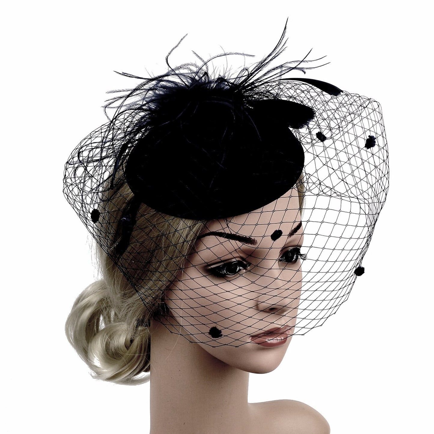 Fashion Mesh Fascinator Hat