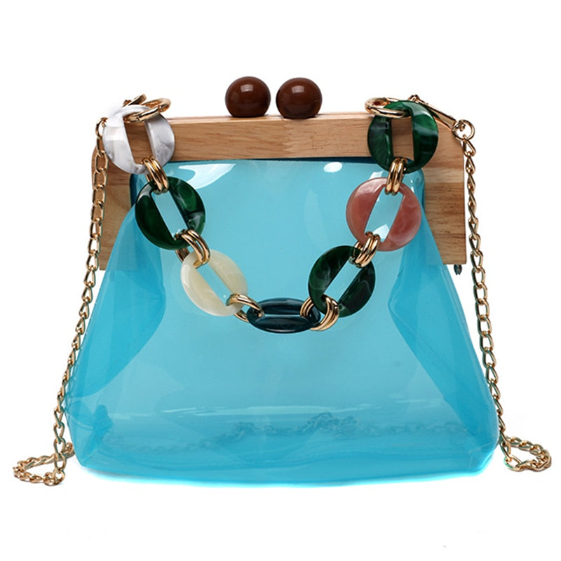 Vintage Acrylic Chain Purse