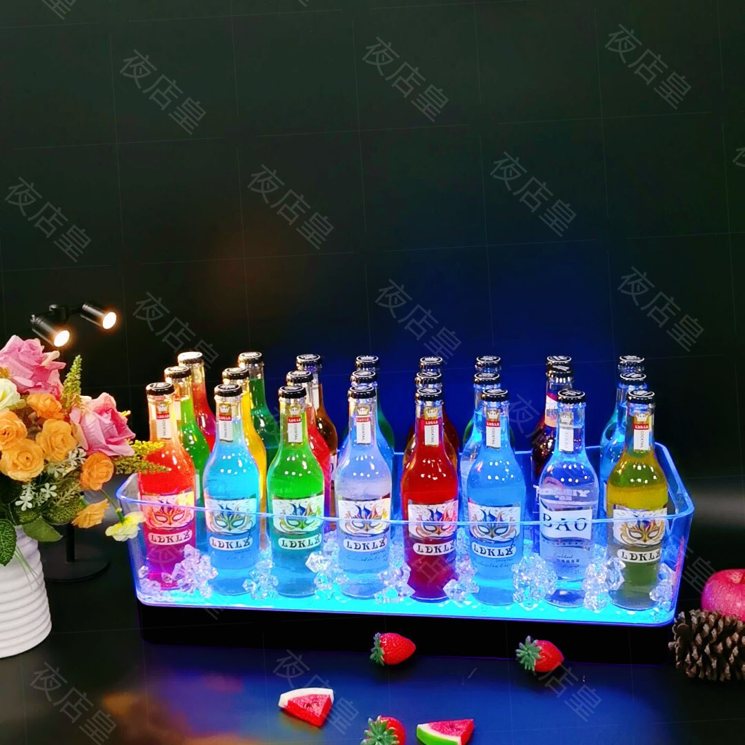 LED Light Bar Wine & Ice Bucket