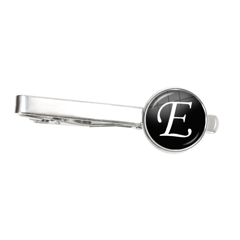 Letters of the Alphabet Neck Tie Clip