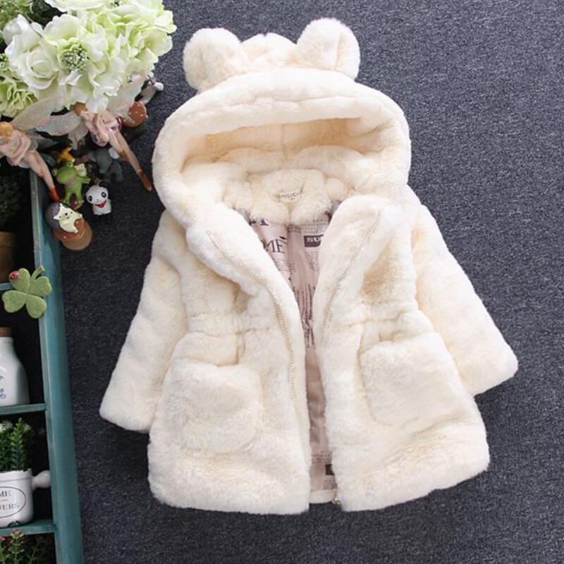 Kids Thick Plush Winter Coat