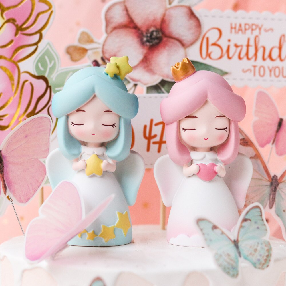 Cake Angel Birthday Cake Toppers