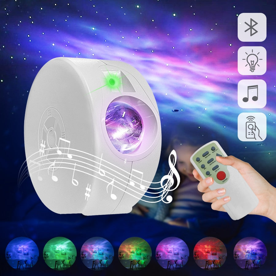 Stars In The Sky Galaxy Projector Night Light